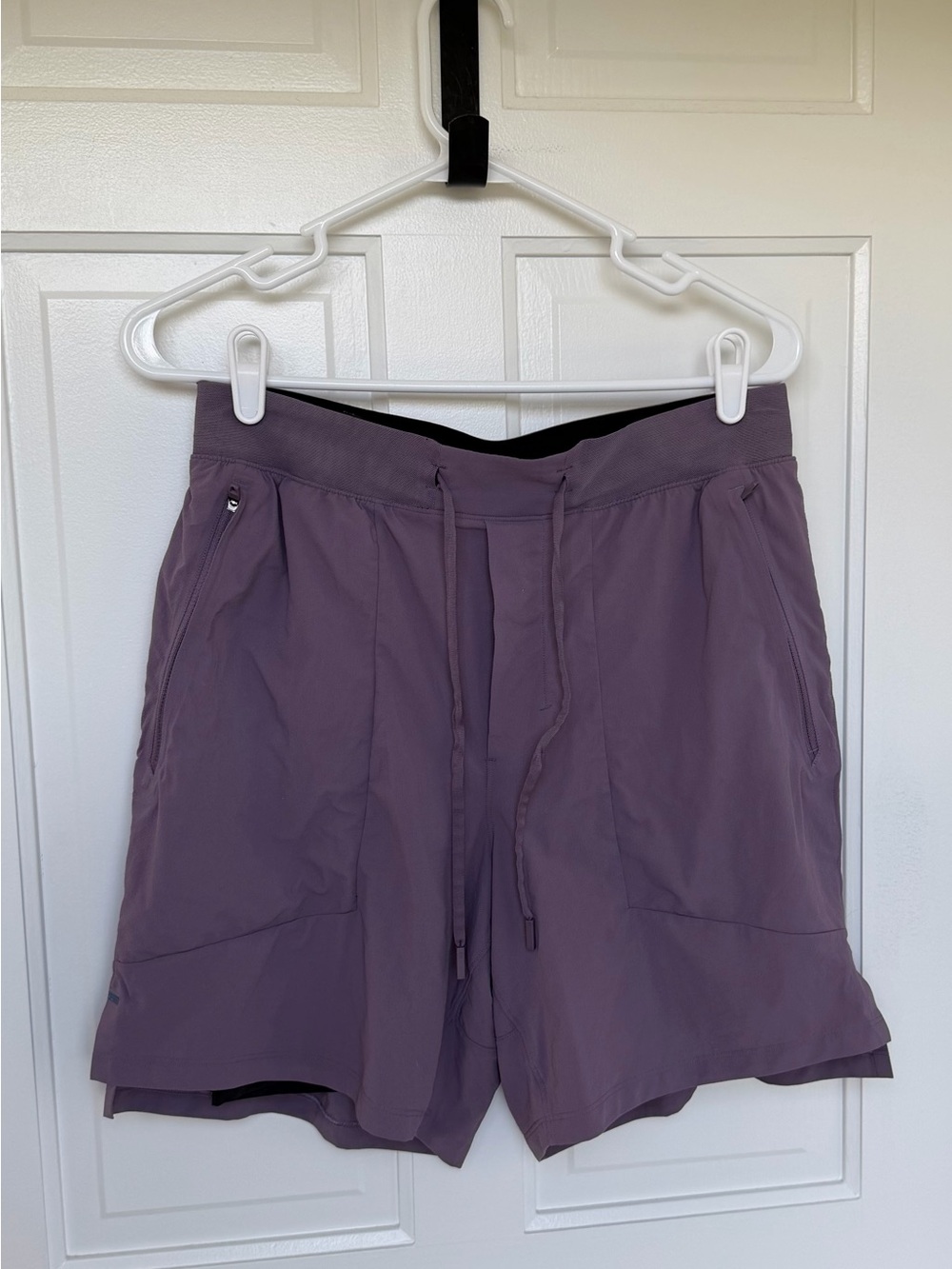 Lululemon Purple License to Train Lined Shorts 7 inch